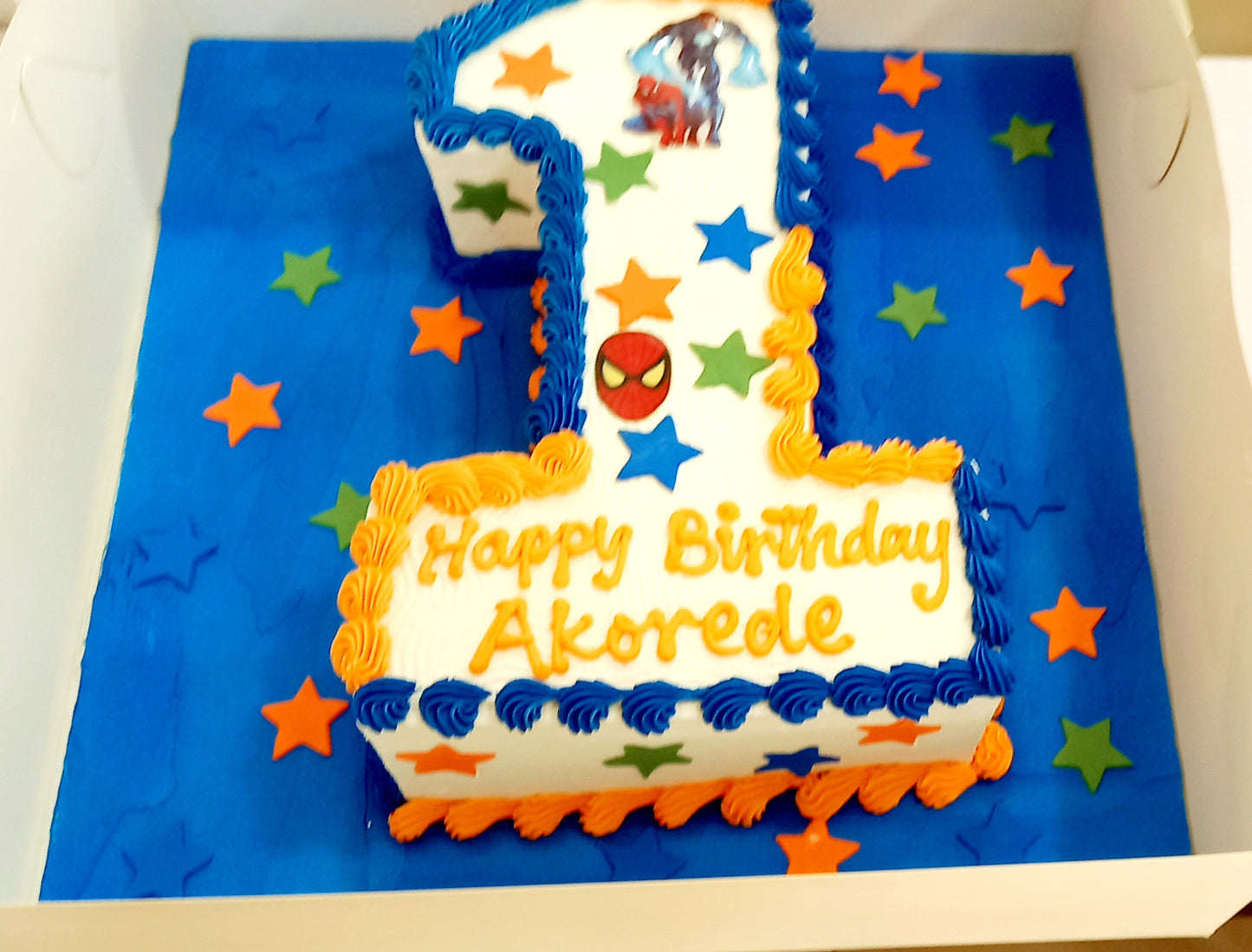 KN001 -Number Cake for Kids