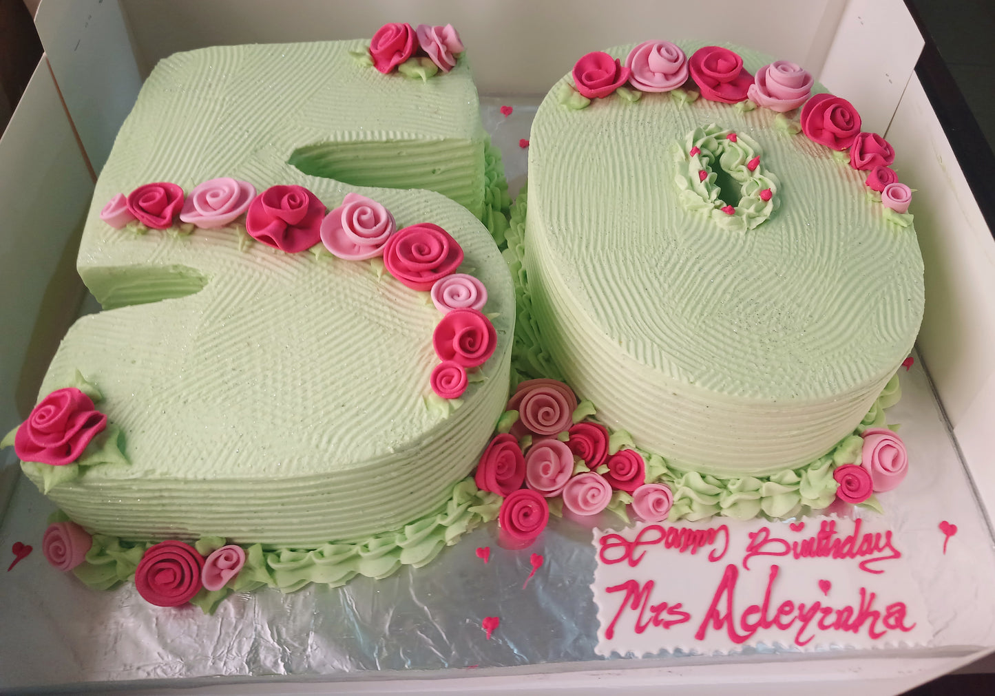 Number 50 Cake 001