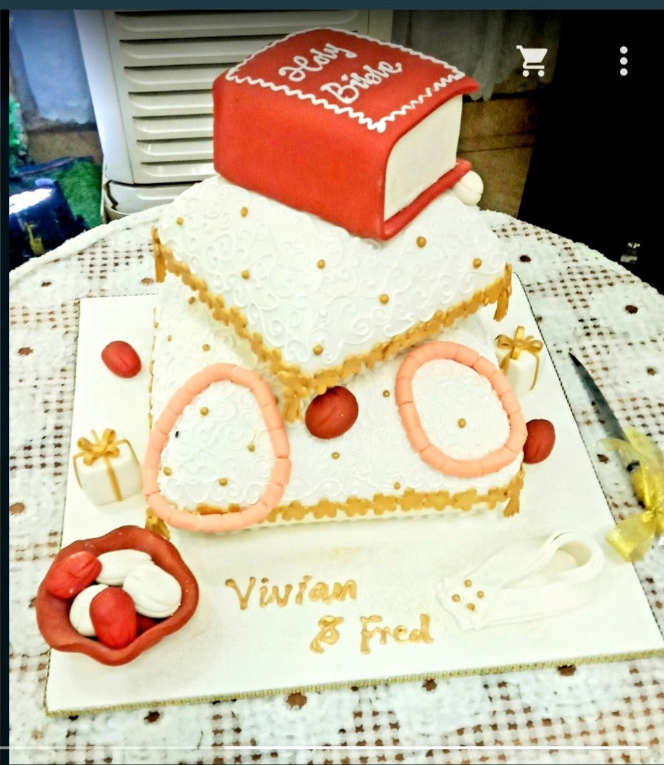 ENGAGEMENT CAKE
