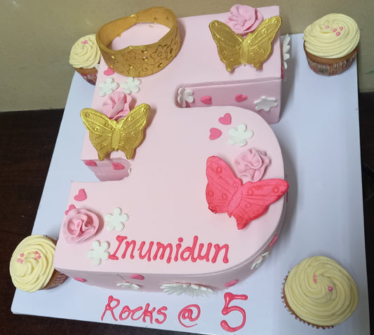 KN001 -Number Cake for Kids