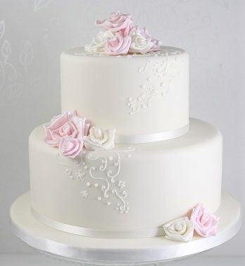 BS004 -BESPOKE TIERED FONDANT CAKES