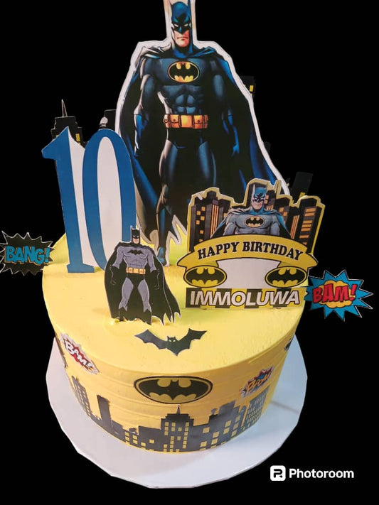 KD024 KIDS BATMAN THEMED CAKE