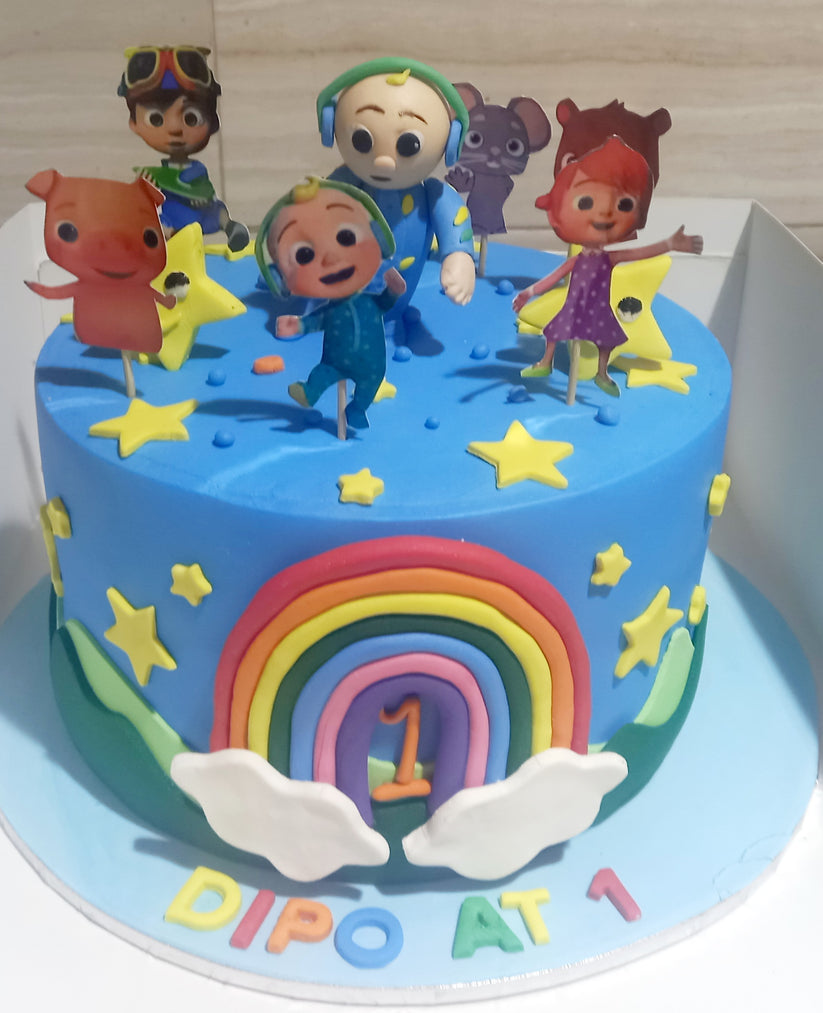 KD001 KIDS COCOMELON CAKE