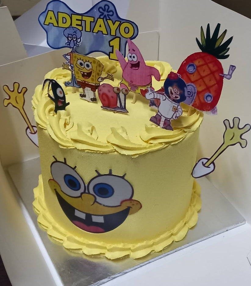 KD004 KID SPONGE BOB CAKE