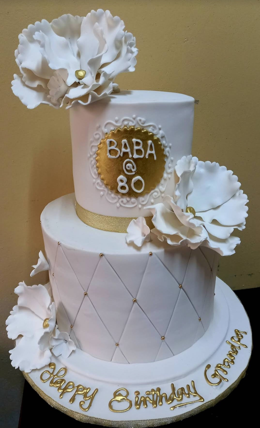 BS004 -BESPOKE TIERED FONDANT CAKES