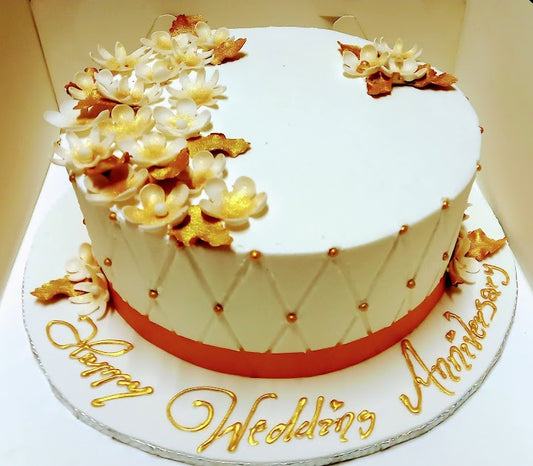 WEDDING ANNIVERSARY CAKE